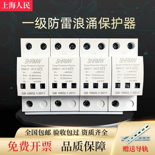 上海人民T1试验一级浪涌保护器电涌开关避雷器10/350us电源防雷器