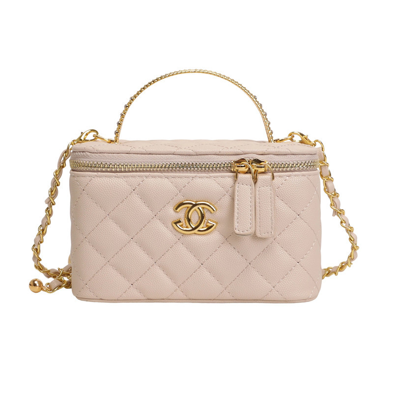 Xiaozhong Lingge bolso de mano pequeño para mujeres 2026 nuevo estilo de moda bolso de caja de estilo cadena de moda bolso de hombro