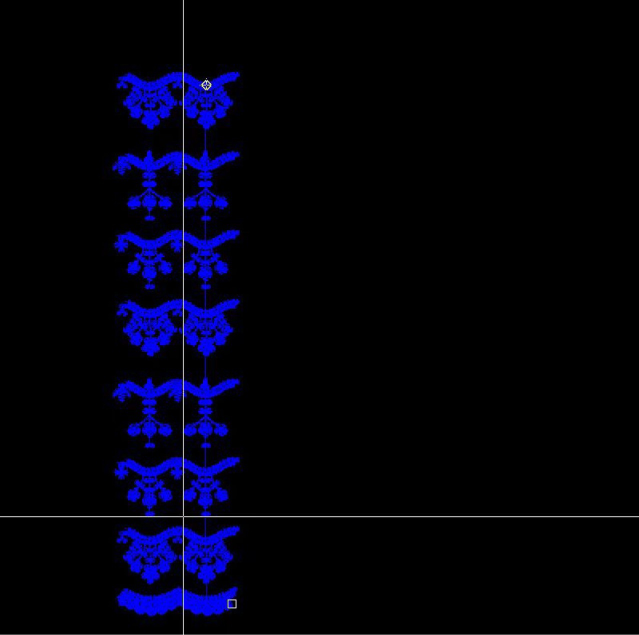 美国网小碎花波浪刺绣花边蕾丝家纺辅料