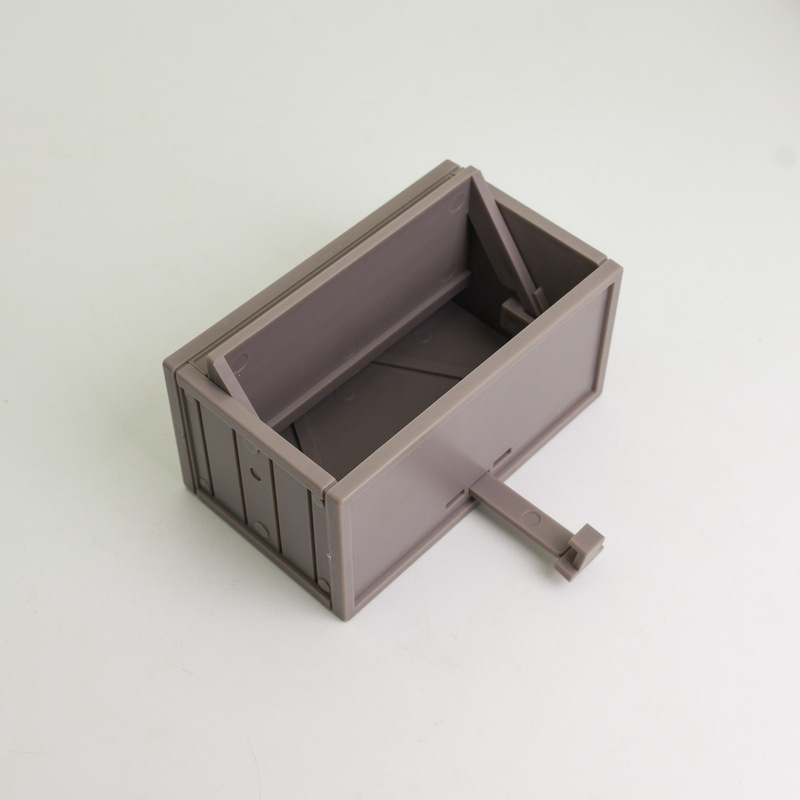 クロスボーダーcargarage Key Holder with Opening Doorコンテナーガレージキーホルダー|undefined