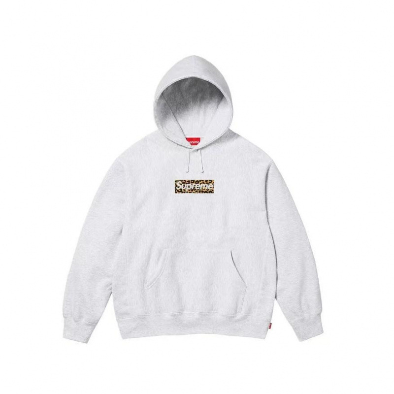 SUPREME BIG LOGO JACQUARD HOODED SWEATSHIRT 大LOGO帽衫 卫衣|undefined