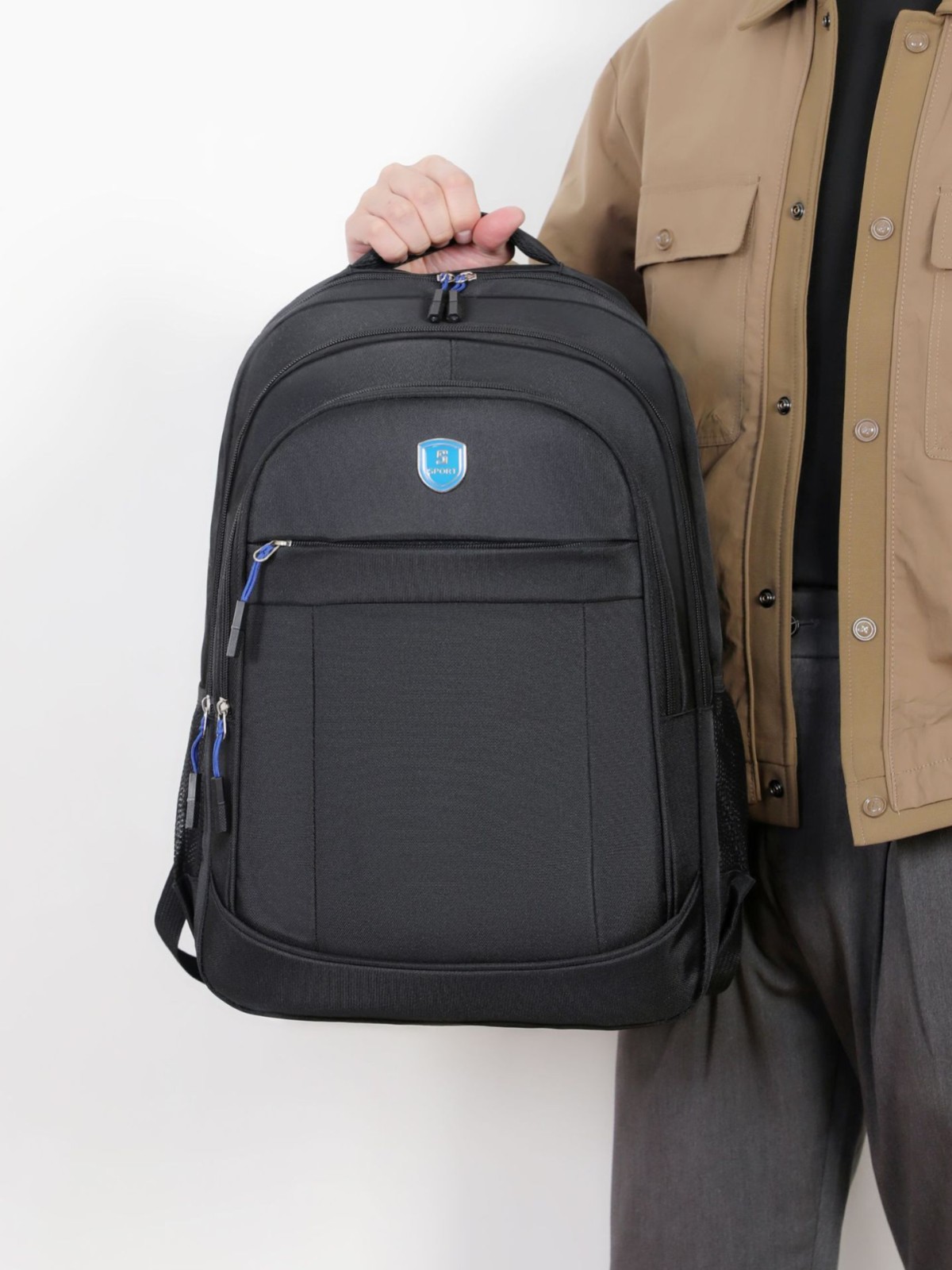 Mochila de computadora mayorista transfronteriza viaje de negocios de larga distancia, mochila de hombro, mochila de estudiantes de secundaria