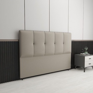 Single Purchase of Floor-Standing Bedside Small Apartment Modern Simple Solid Wood Double Home Backrest Technology Cloth Bedside Soft Bag