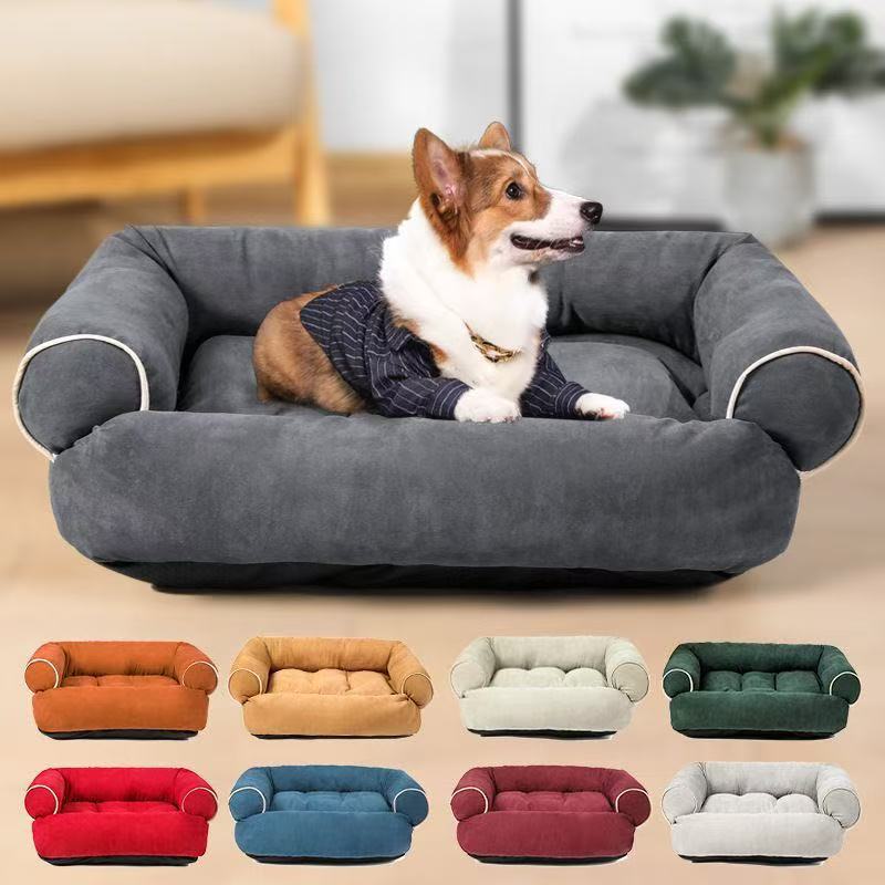 Dog Sofa Warm and Thickened Dog Mat, Universal for Cats and Dogs, Waterproof, Moisture-Proof, Non-Stick Hair, Extra Thick Cat Bed for Sleeping, Universal