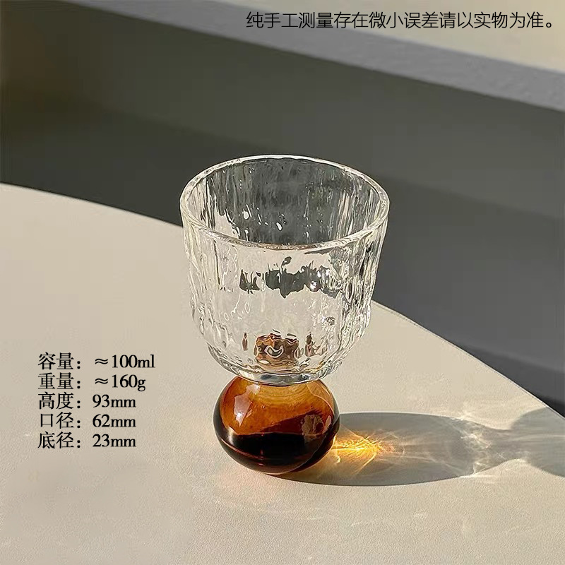 Inswind High Value High Pies Mini Glass Creatively Medieval Whiskey Taza de vino taza de vino taza de jugo