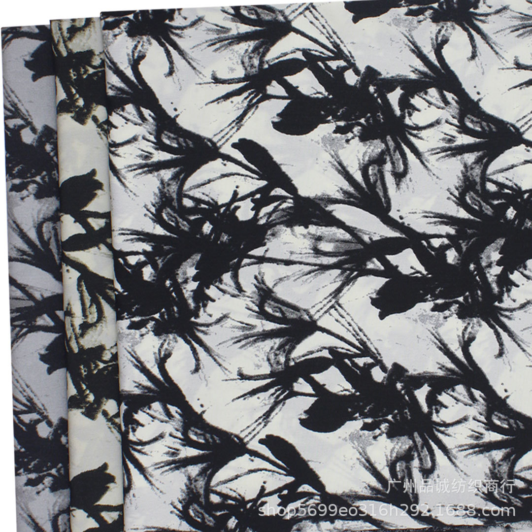 Silk velvet shiffon dress