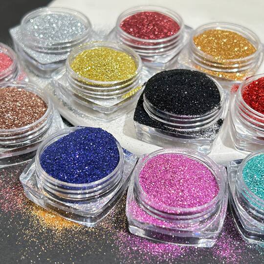 Superfine 0.1 glitter glitter powder glitter powder silver fine powder hemp glue manual DIY toy material accessories nail jewelry
