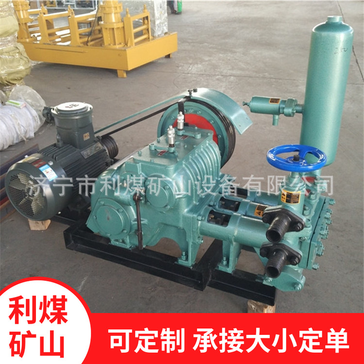 铁路隧道注浆泥浆泵厂家直供XPB-160/10注浆机电机柴油机三缸活塞