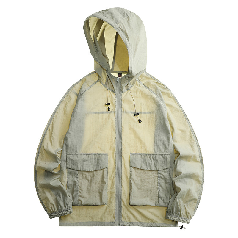 Ropa de protección solar para hombres de verano abrigo ligero al aire libre montaña transpirable UV upf50 + ropa de protección solar de pesca para mujeres