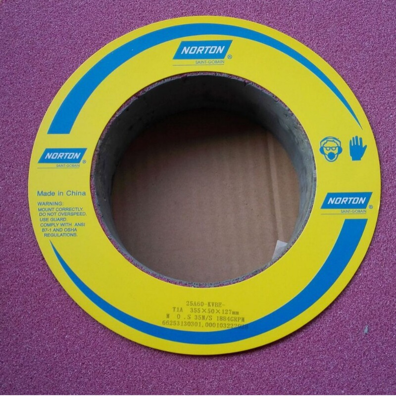 Wholesale Norton grinding wheel chrome corundum red Norton grinding wheel 25A46K 400*50*203 405*50*203