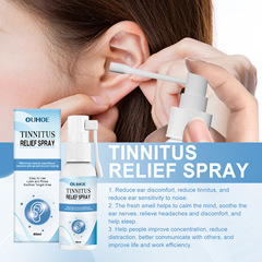 OUHOE Tinnitus Relief Spray, Relieves Ear Discomfort, Earplugs, Earwax Cleaning, Ear Health Care Spray