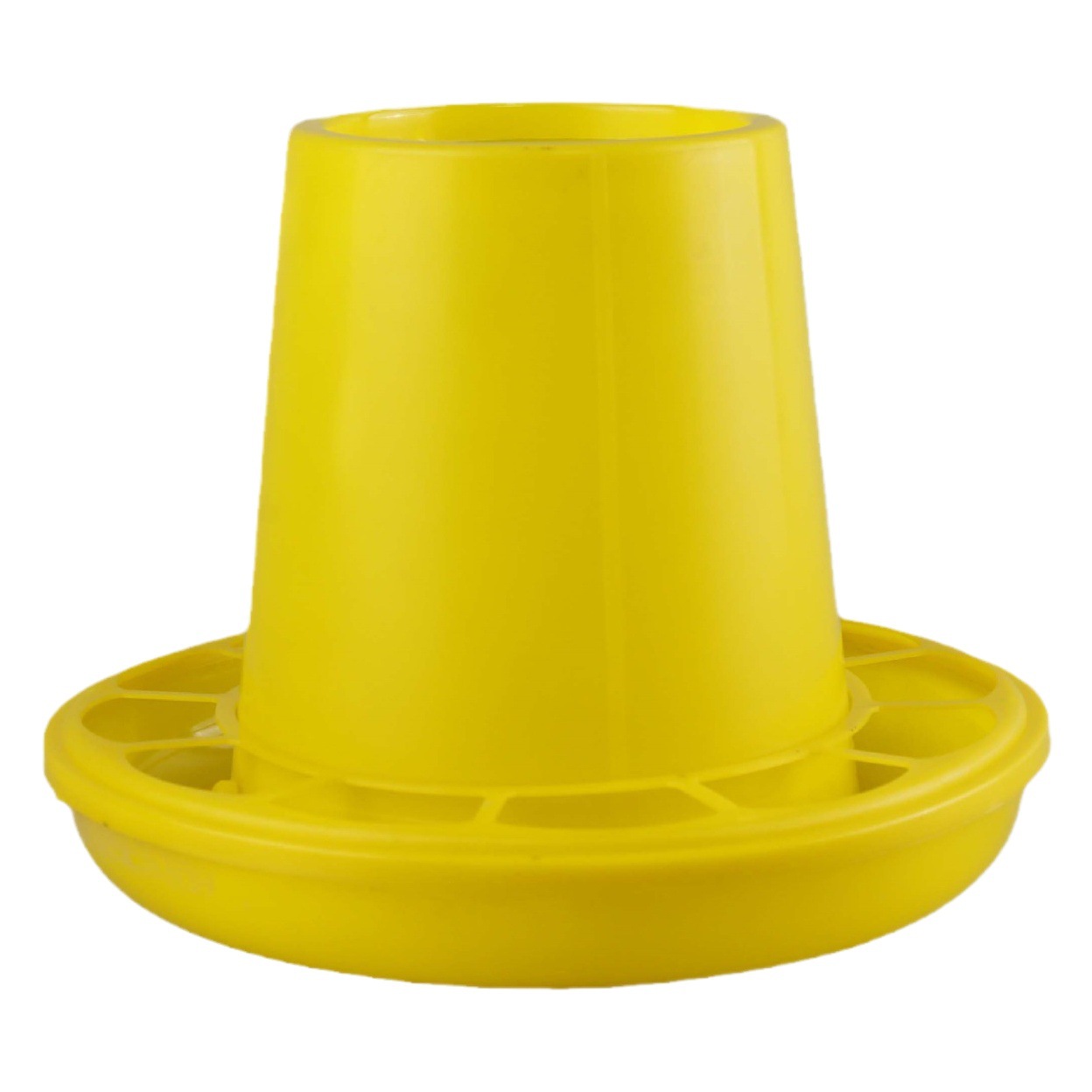 Barril de alimentación de pollo en stock Granja 1,5 L-10 L comida de pollo Alimentador de tazón de plástico espesado comedero de pollo