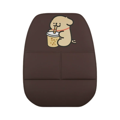 Chair back anti-kick pad – Puppy Leather Pad