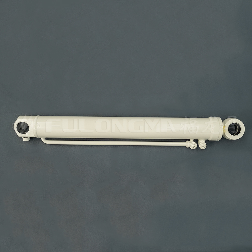 福龙马环卫25吨垃圾压缩车刮板油缸YG580D液压油缸原厂配件批发