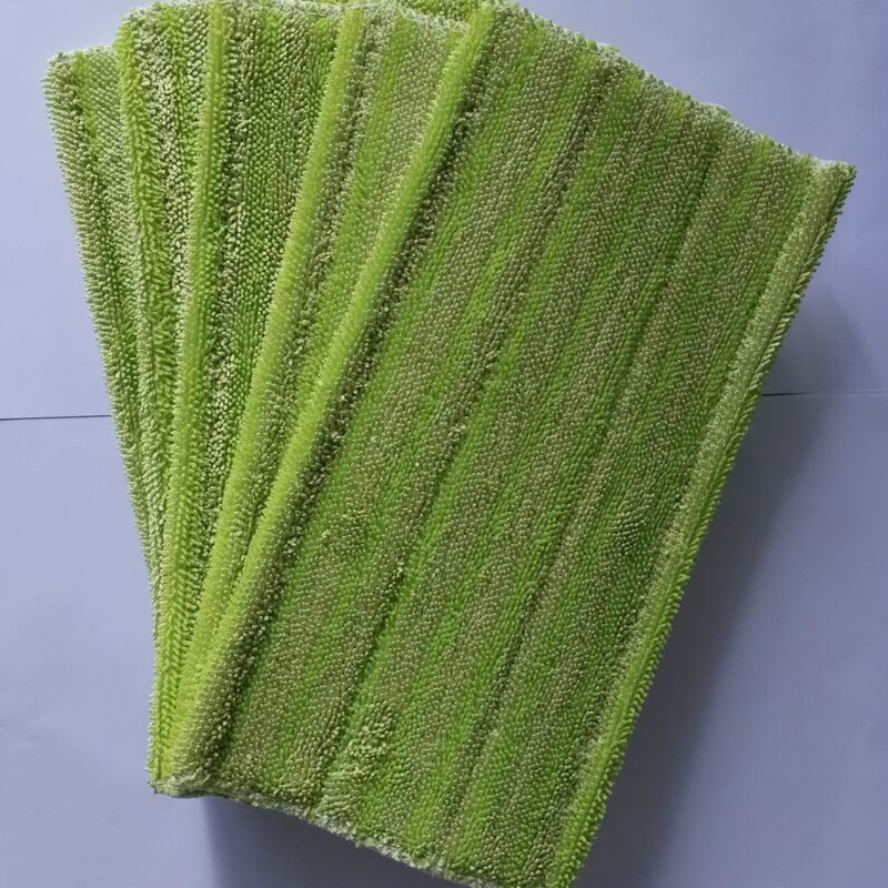 Compatible with Swiffer Powermop Microfiber Mop Flat Mop Hook-And-Loop Replacement Cloth
