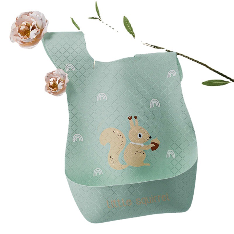 Baby bib waterproof baby bib baby bib children food supplement bib super soft Disposable bib