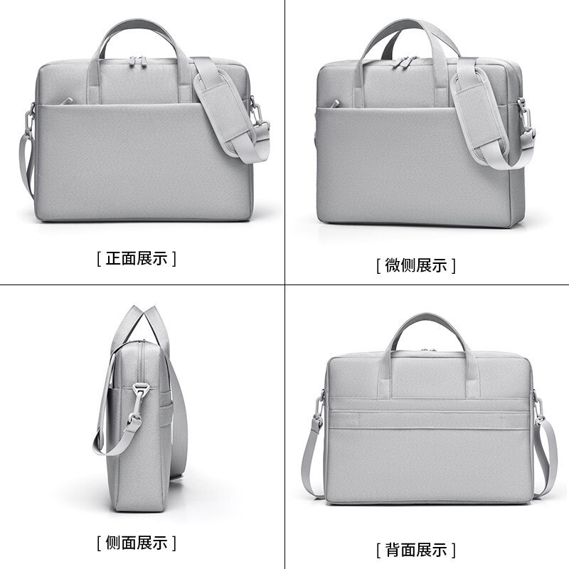 ラップトップバッグエアバッグ防水耐衝撃 15-16inch ラップトップバッグ 17inch 大容量ショルダーバッグ|undefined