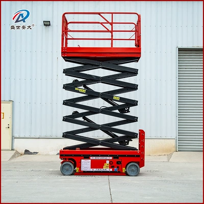 Avtomobil fırlanan platformaları Mobile Lift Truck Electric