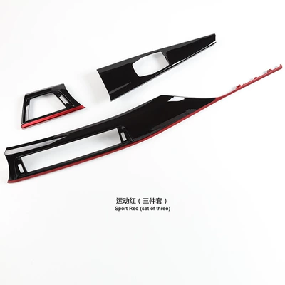BMW 3 Series 4 Series Sports: Cab and accessories - sports-red-interior-three-piece-set