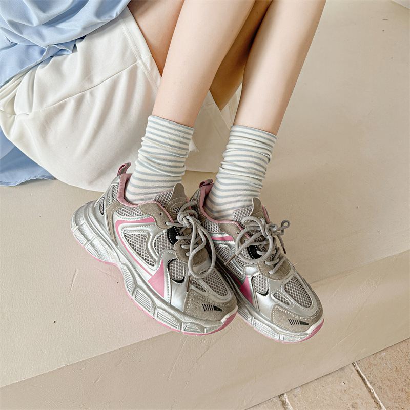 月子袜子女春秋纯棉中筒袜宽松睡觉坐月子松口无骨产后孕妇堆堆袜