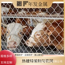 出口热镀锌菱形拧花编织金属握边煤矿支护边坡喷播铁丝矿用勾花网