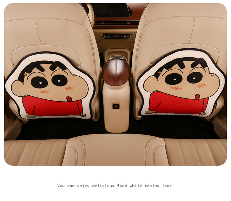 Pajamas, New Style, Cartoon Cute Car Seat Back Anti-Kick Pad, Simple and Comfortable Storage Bag, Anti-Kick Pad, Anti-Dirty Pad