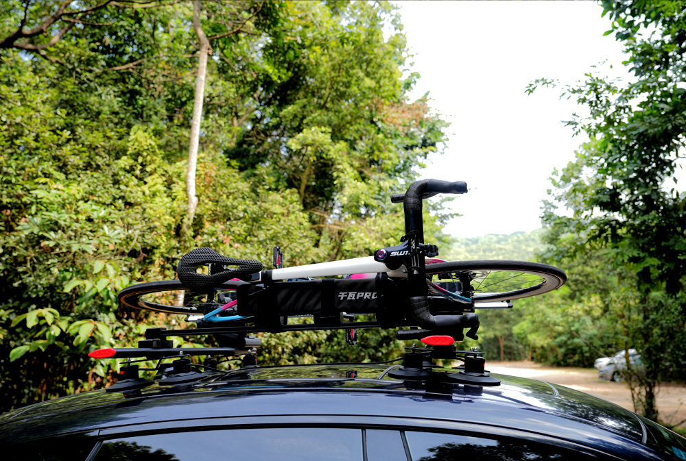KW pro roof bike retractor roof road roof rack flat bracket flat bike rack