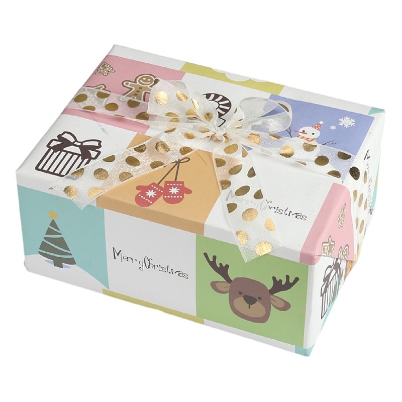 Papel Kraft blanco especial engrosado creativo nuevo papel de regalo de Navidad caja de regalo papel decorativo de color