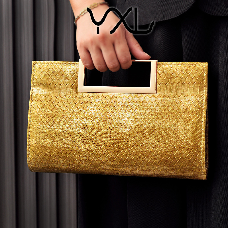 2025 bolso de cena de cuero clásico bolso de mano para mujer bolso de mensajero con patrón de cocodrilo bolso de PU bolso de hombro para mujer de fiesta lote