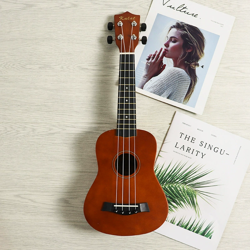 Ukulele with a score for elementary school students, small practice for beginners, 21inch