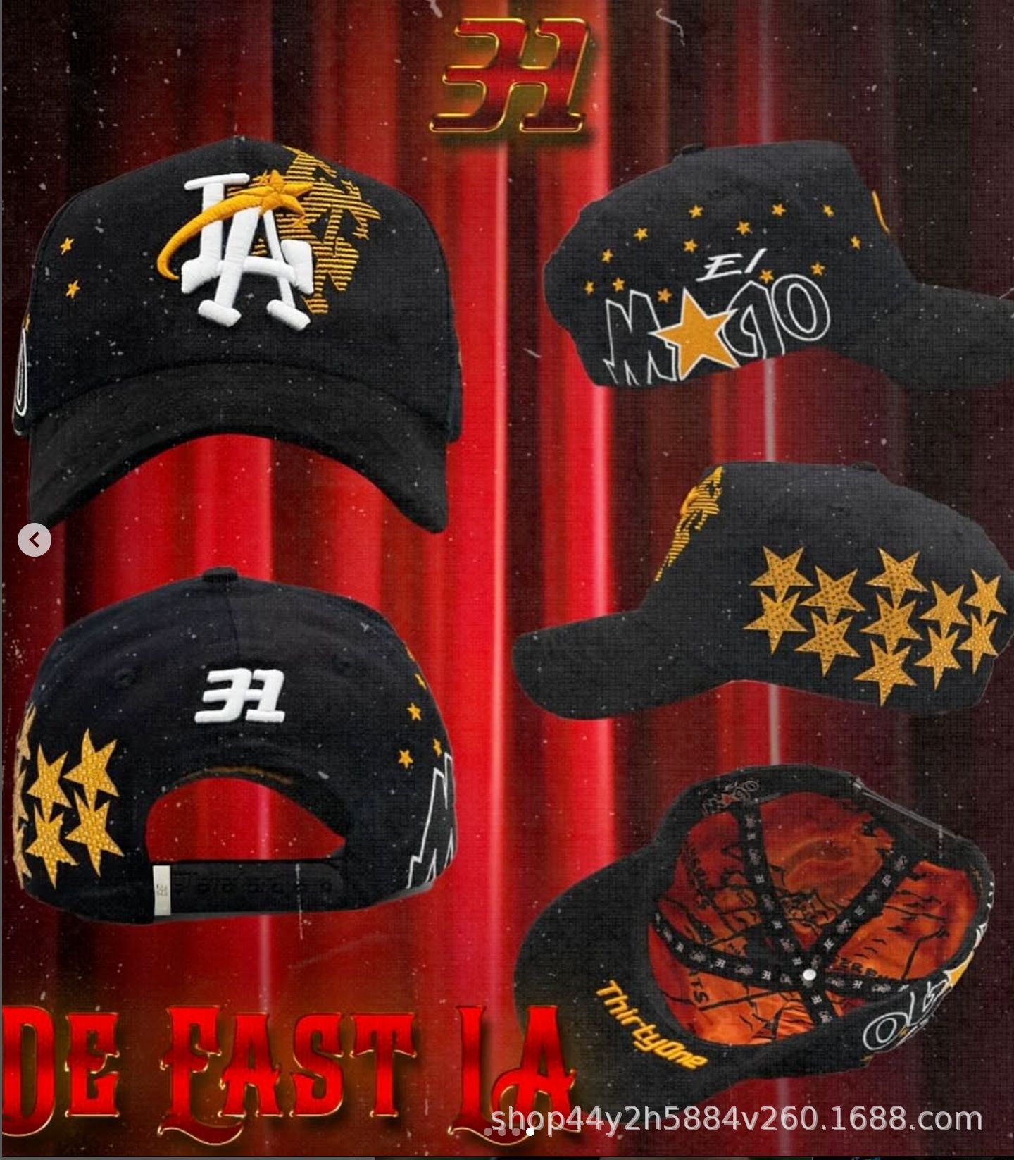 Mayorista transfronterizo marca de moda americana tendencia europea y americana DANDY HATS gorra gorra de béisbol gorra ajustable hip hop gorra