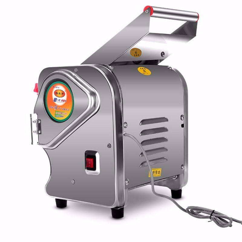 Prensa de fideos doméstica de acero inoxidable multifuncional comercial de cocina de grano de cocina eléctrica pequeña fábrica de fideos al vapor al por mayor