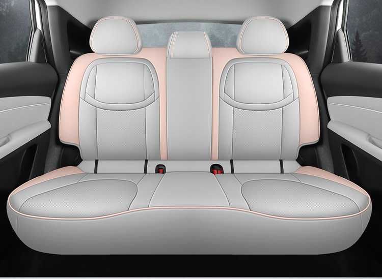Xpeng MONAM03 car-specific seat cushion, perforated and breathable leather style, all-season full-coverage car seat cover, 26
