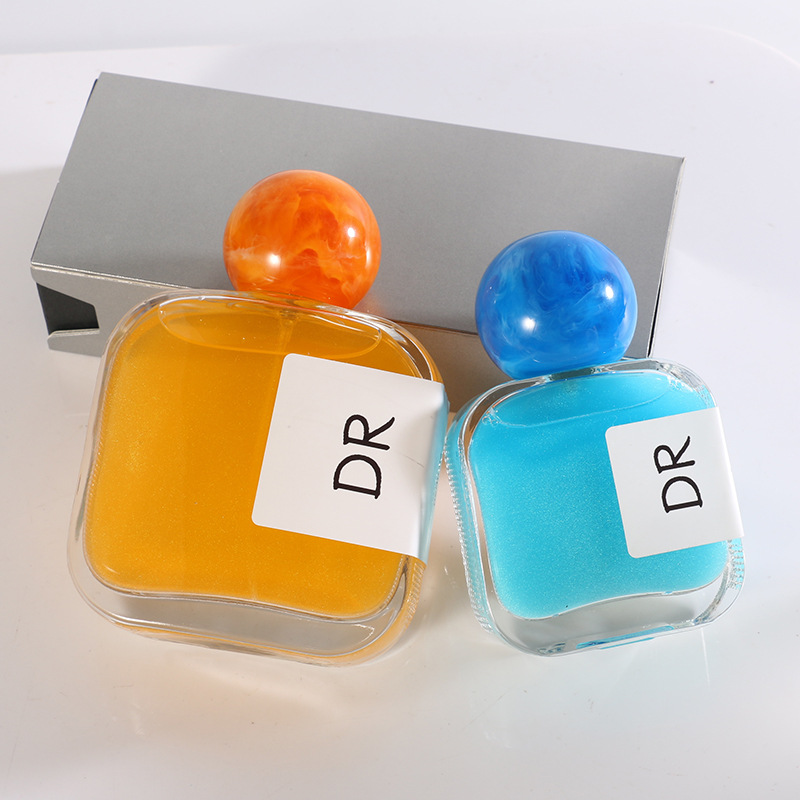 香水瓶30ml高级感分装便携小样玻璃喷雾瓶按压卡口半圆厚底50ml