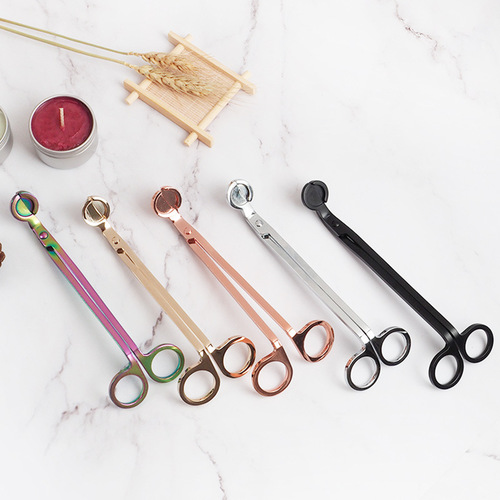Stainless steel scented candle tools scented candle scissors wick scissors candle wick scissors candle extinguishing scissors