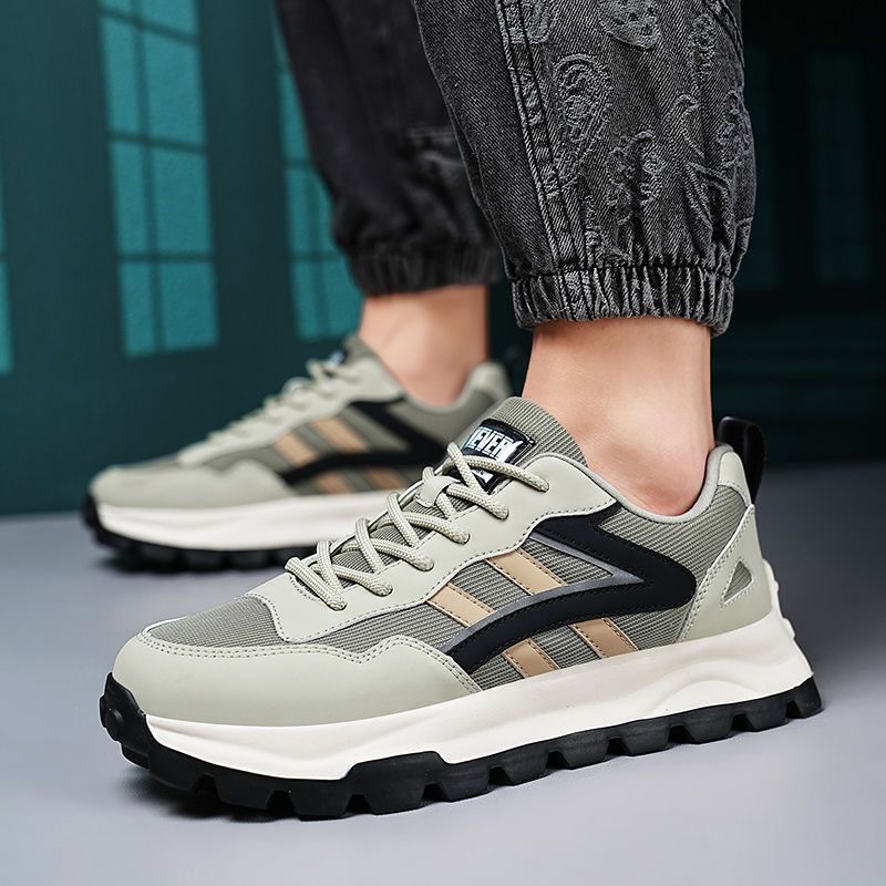 2025 nuevos zapatos deportivos casuales zapatos para hombres zapatos para correr de todo fósforo de primavera zapatos de moda transpirables para hombres zapatos para papá