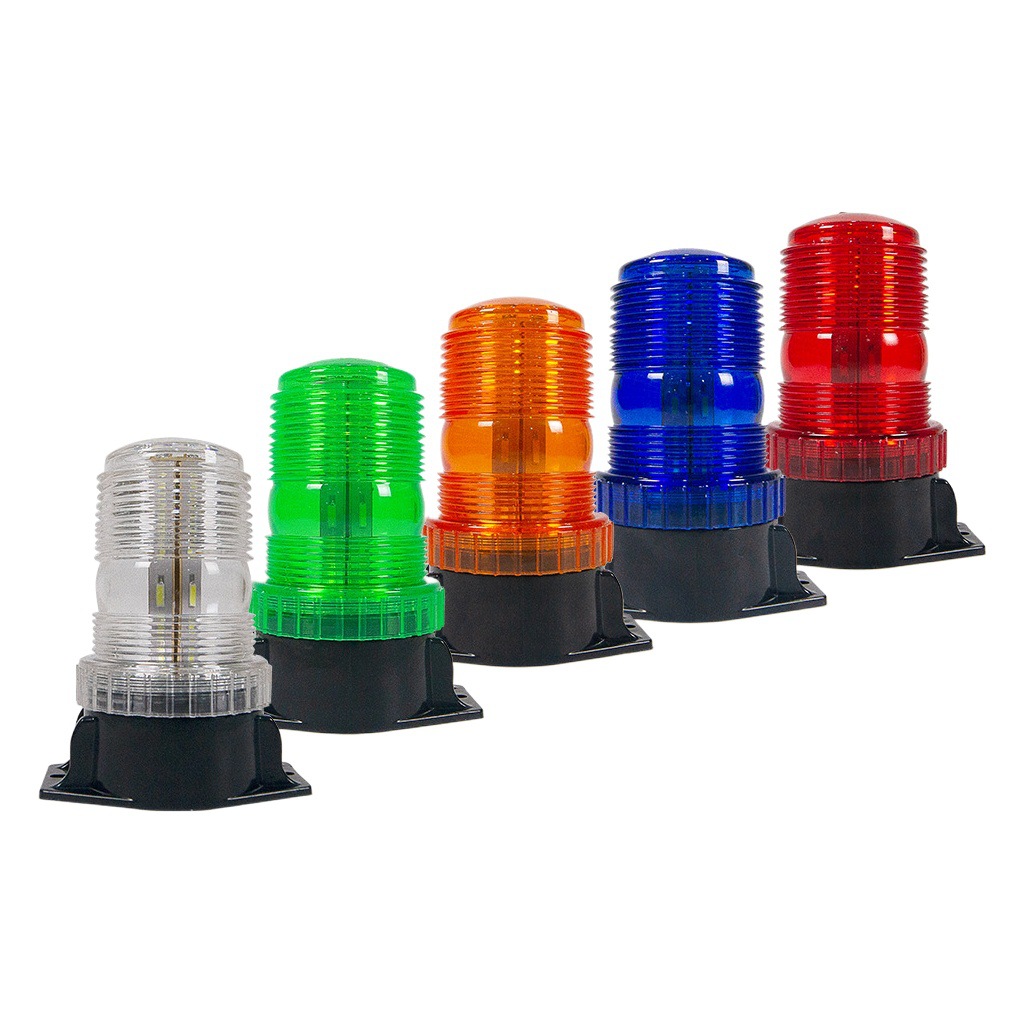 Luz de advertencia de tráfico de autobús escolar luz de advertencia de luz estroboscópica de coche LED universal luz de flash de techo magnético camión de succión magnética