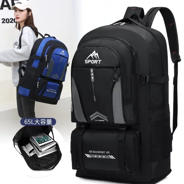 Wholesale Outdoor Sports Mountaineering Bag Large Capacity Lightweight Travel Bag Work Luggage Bag Casual Fashion Backpack