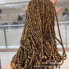 正宗绿檀佛珠念珠檀香木男女多圈手链高端盘玩手串手链文玩时尚饰