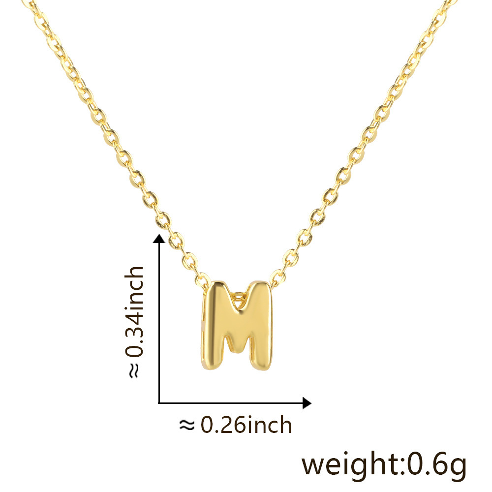 2g Weight Pendant Jewelry Making Type 5.5*8.4mm Jewelry Making Size DIY Jewelry Accessories Classification 1 Piece Quantity Copper Material Letter Pattern All Seasons Season Polished Finish Plating Design Simple Style, Classic Style Style 1 Piece 5.5*8.4mm Copper Letter Polished Pendant DIY Jewelry Accessories 15