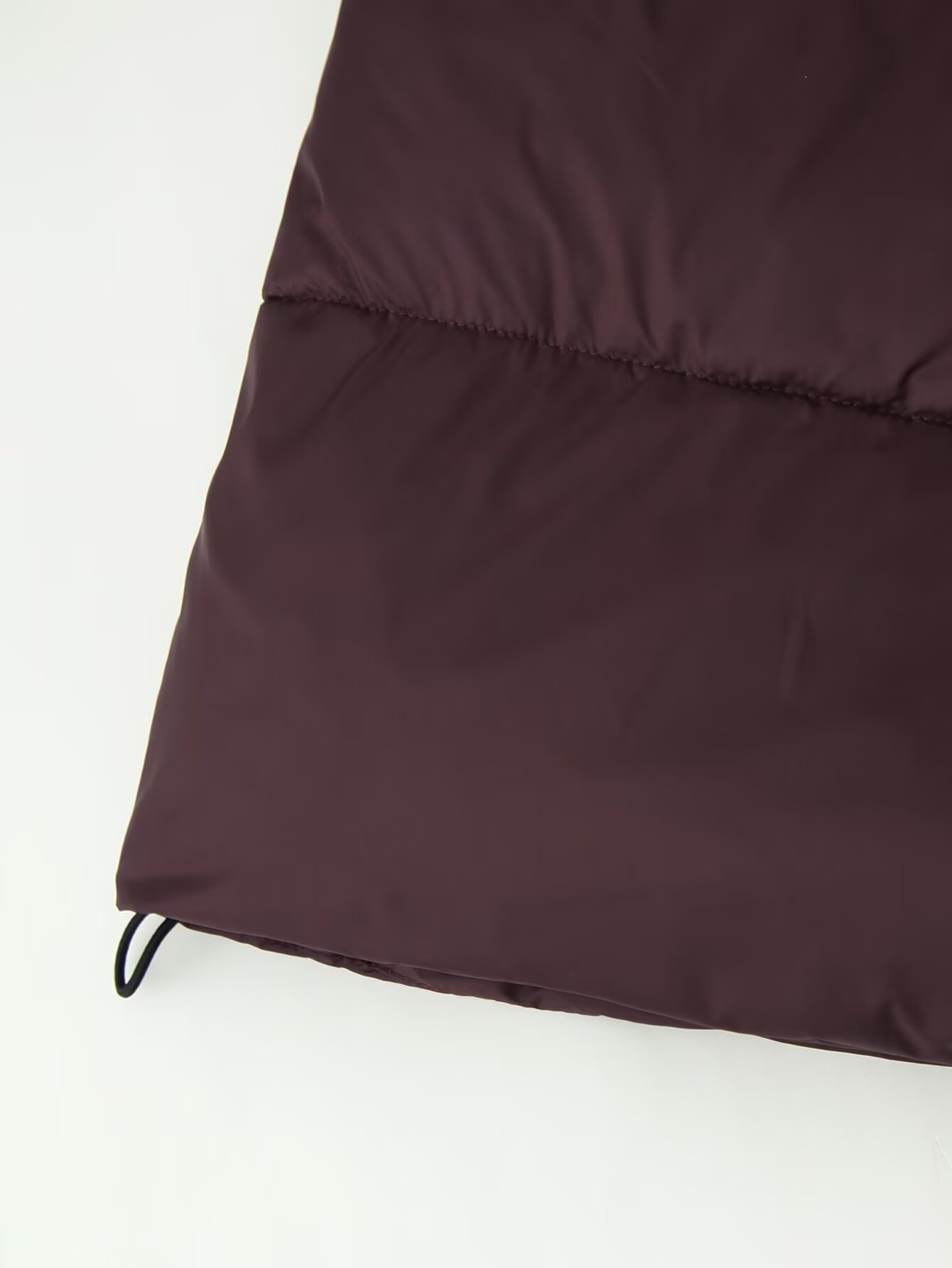 Simple Versatile Loose-fitting Padded Coat With A Hood Simple Versatile Loose-fitting Padded Coat With A Hood