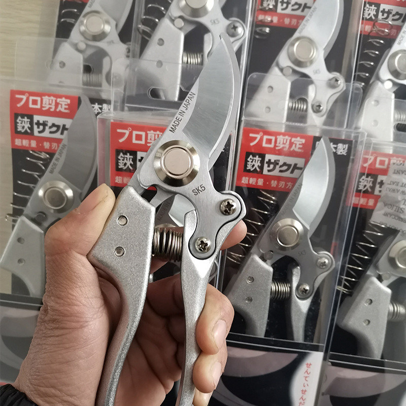 原装日本进口SK5果树修枝剪刀园艺修剪树枝园林省力修花枝剪