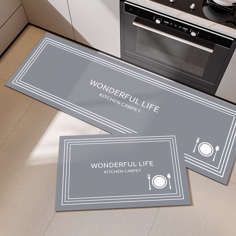 회색과 흰색 라인이 있는 디너 플레이트