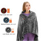 Cross-border Single Electric Blanket Shawl Office Thickened Heating Blanket Multifunctional Electric Heating Body Warming USB Heating Shawl