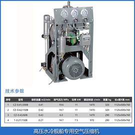 压缩设备;机械油;其他船舶配件