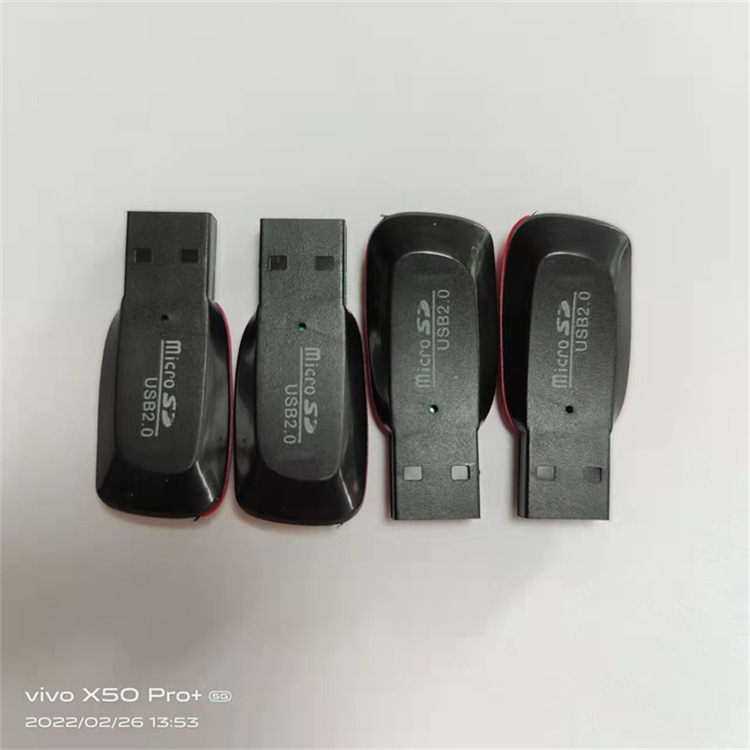 親指カードリーダーmicrosd/tfカード/携帯メモリカード高速2.0口笛三世代カードリーダー|undefined