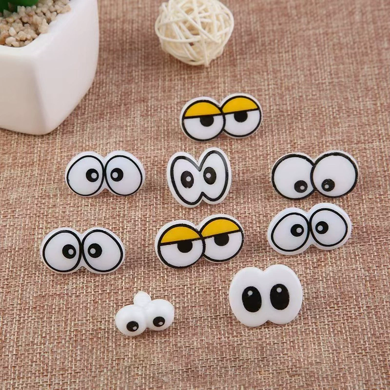 Модные игрушки аксессуары для мультфильмов для глаз продукты для животных пластиковые глаза для нити мультяшные глаза
