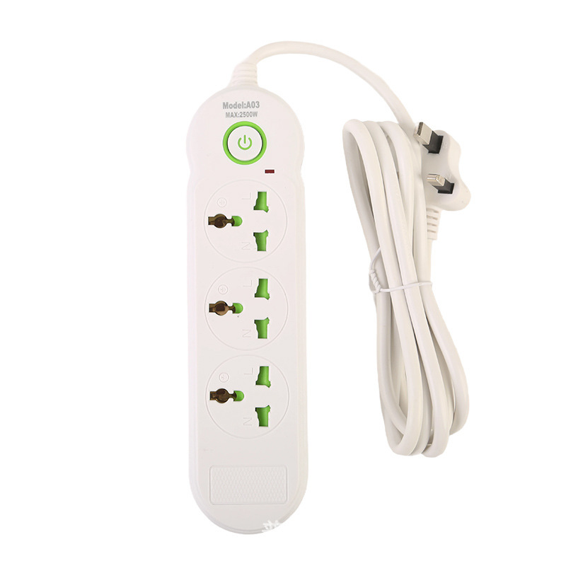 3 enchufe estándar británico estándar europeo estándar americano negro blanco cinturón verde puerta de seguridad infantil control de interruptor general