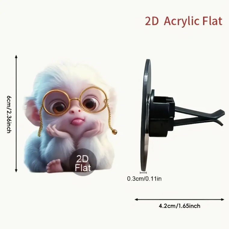 Comercio exterior transfronterizo suéter gatito productos acabados ventilador clips decoración de automóviles perfume adorable acrílico decoración impermeable image 64
