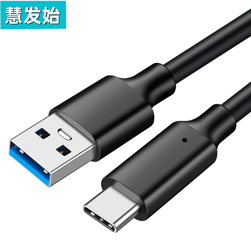Кабель Type-C для передачи USB 3.0, вращающийся, 10 Гбит/с, кабель для жесткого диска, быстрая зарядка 3A60WPD